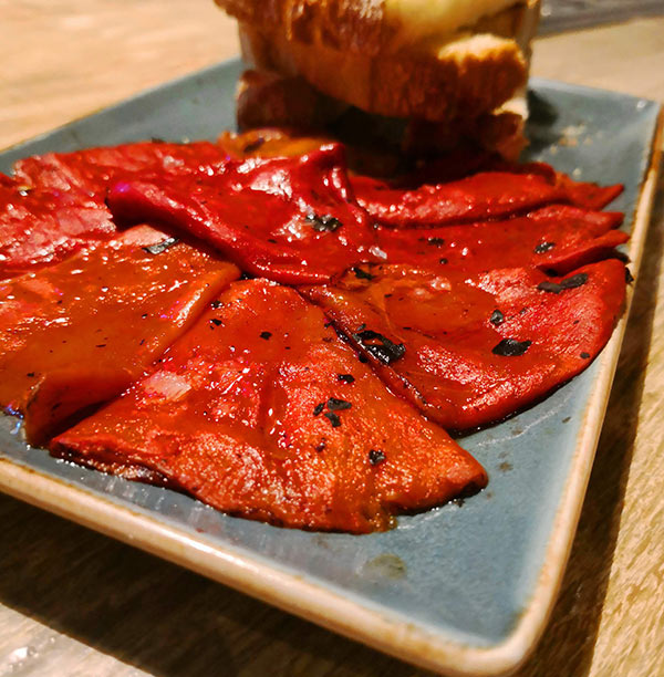 Ración de pimientos